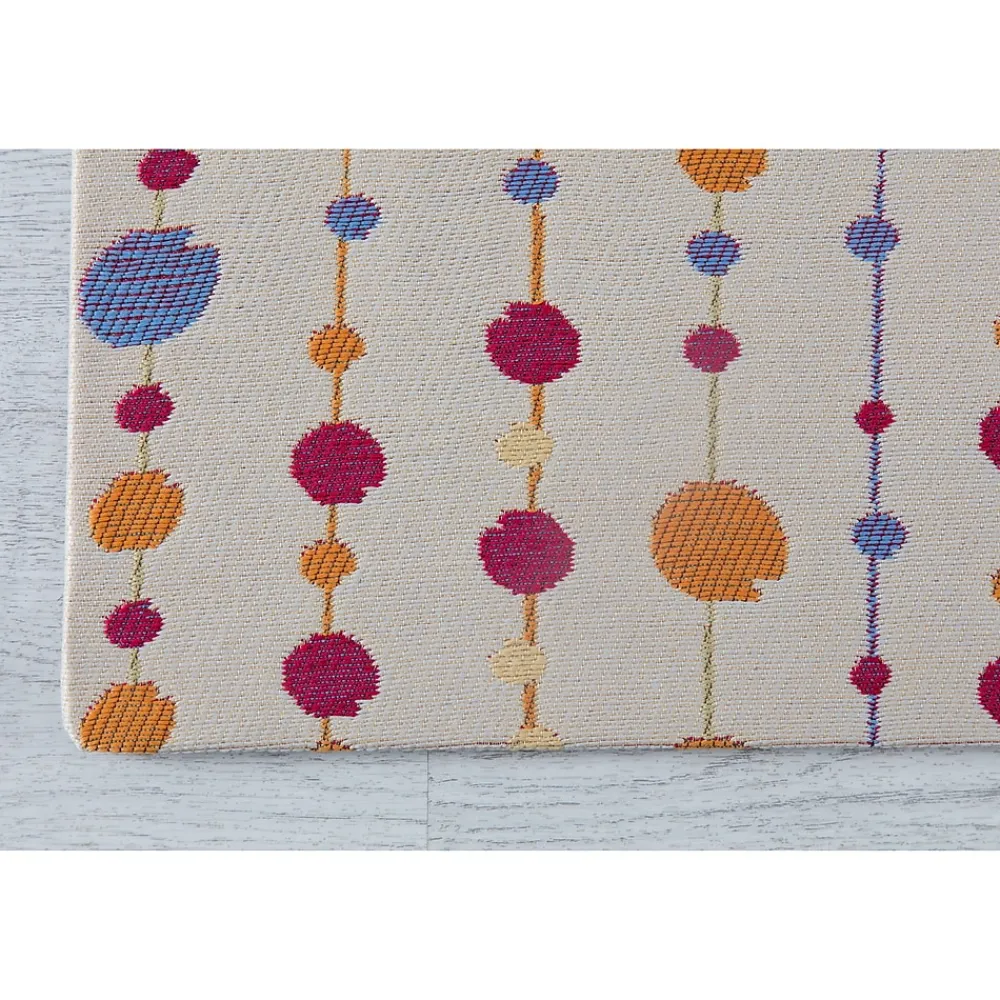 Chair Mats*Anji Mountain Rug'd Del Marcos Carpet & Hard Floor Chair Mat, 36" x 48", Multicolor Polyester (AMB9028)