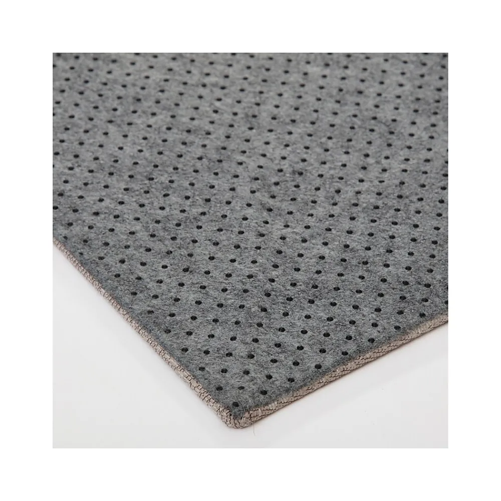 Chair Mats*Anji Mountain Rug'd Dormis Carpet & Hard Floor Chair Mat, 36" x 48", Brown/Beige Polyester (AMB9038)