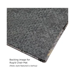 Chair Mats*Anji Mountain Rug'd Kaleidoscope Carpet & Hard Floor Chair Mat, 36