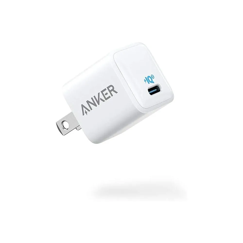 PowerPort PD Nano 20W USB-C Wall Charger, White (6810029)<Anker Sale