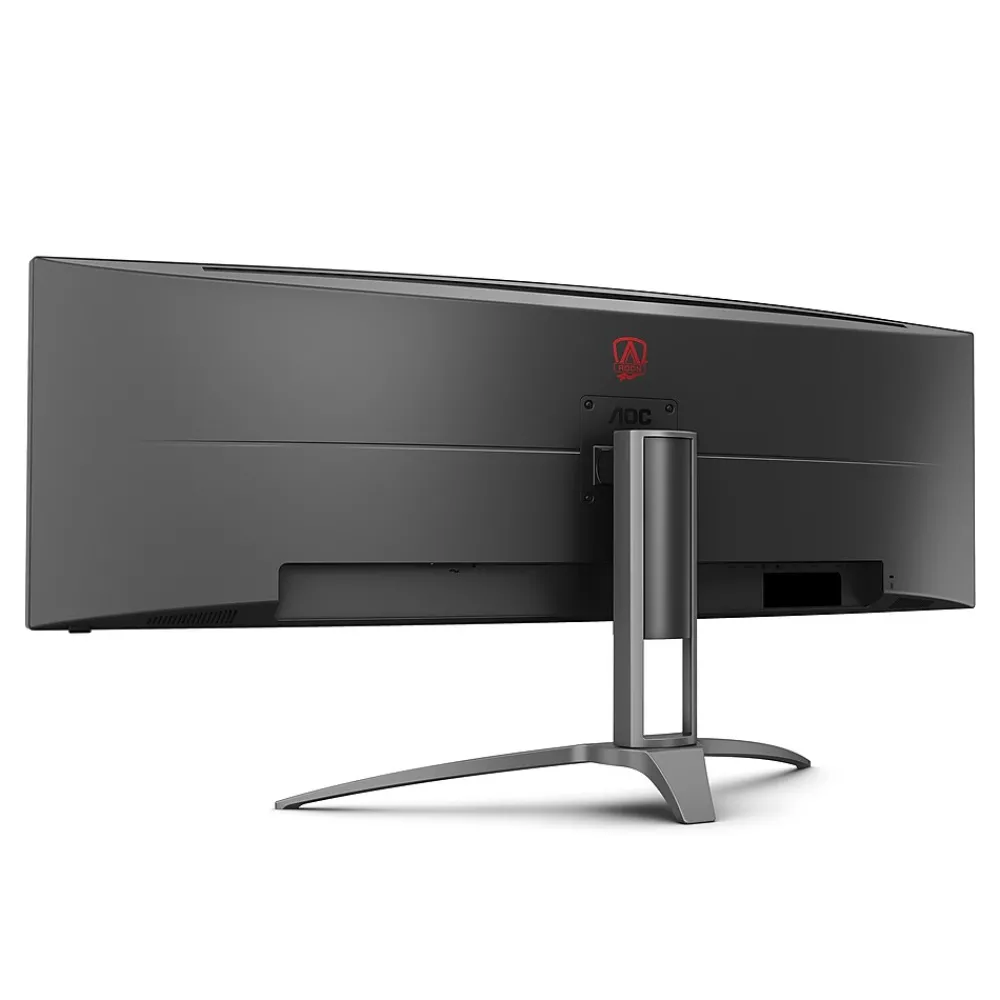 Outlet AOC AGON 49" Curved 4K Ultra HD 165 Hz LCD Gaming Monitor, Black (AG493UCX2)