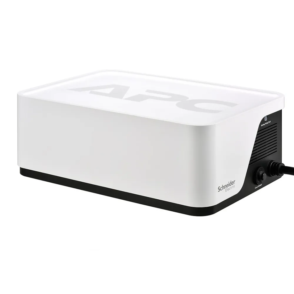 APC UPS Battery Backup & Surge Protector, 500VA UPS with 4 Backup Battery Outlets, USB Type-C, White (BE500G3)