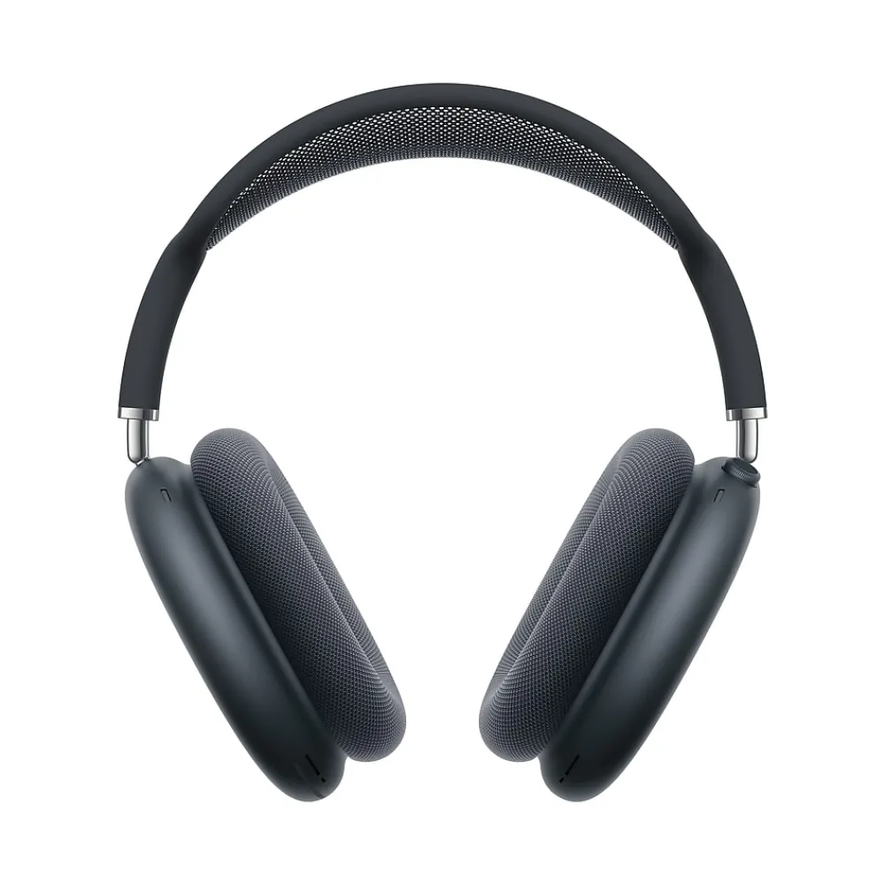 AirPods Max Wireless Active Noise Canceling Over-Ear Headset, USB-C, Bluetooth, Midnight (MWW43AM/A)<Apple Online