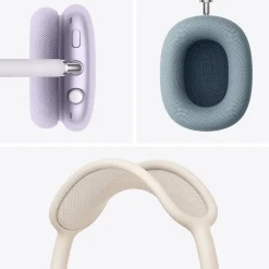 AirPods Max Wireless Active Noise Canceling Over-Ear Headset, USB-C, Bluetooth, Midnight (MWW43AM/A)<Apple Online