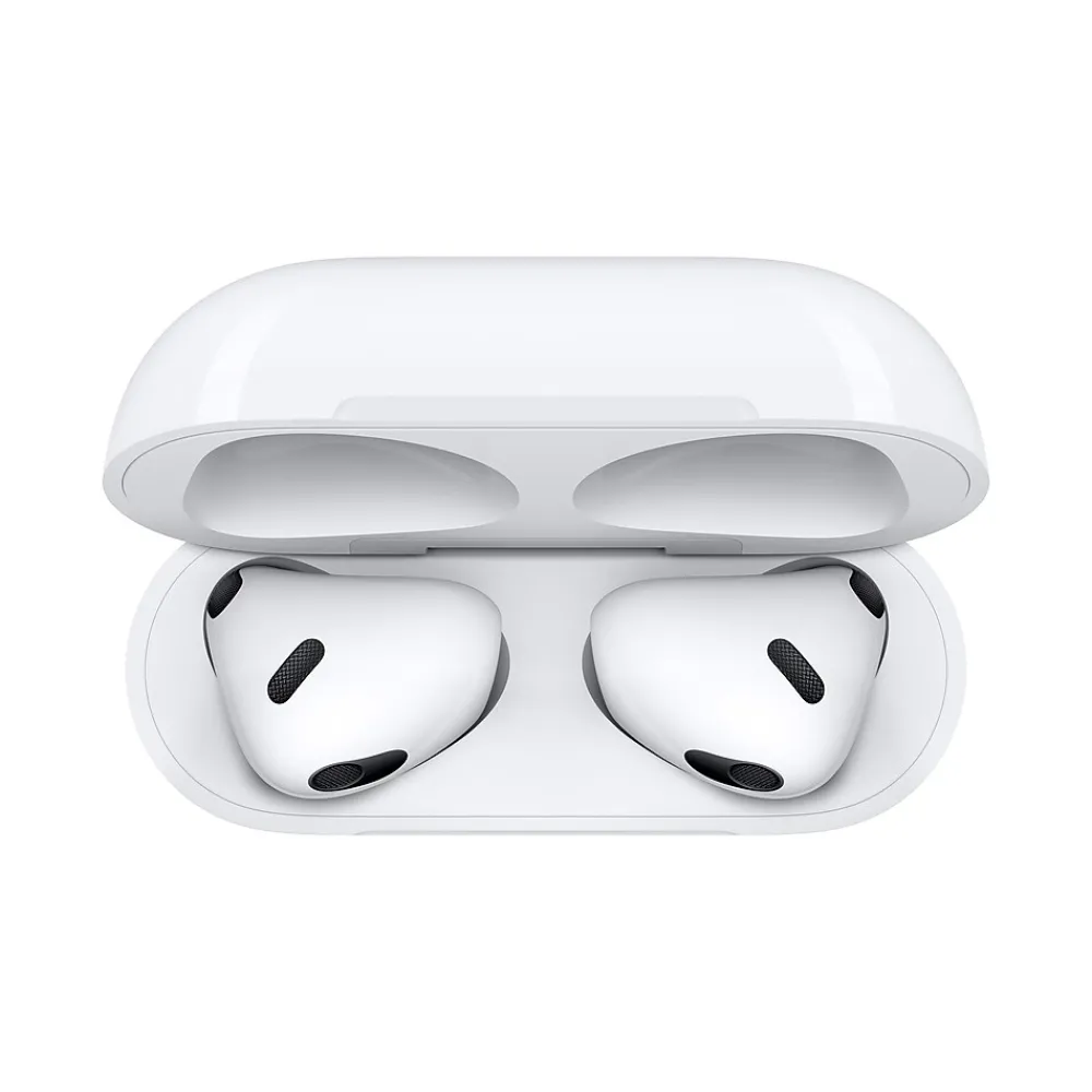 AirPods (3rd Gen) Bluetooth Earbuds with Lightning Charging Case, White (MPNY3AM/A)<Apple Online