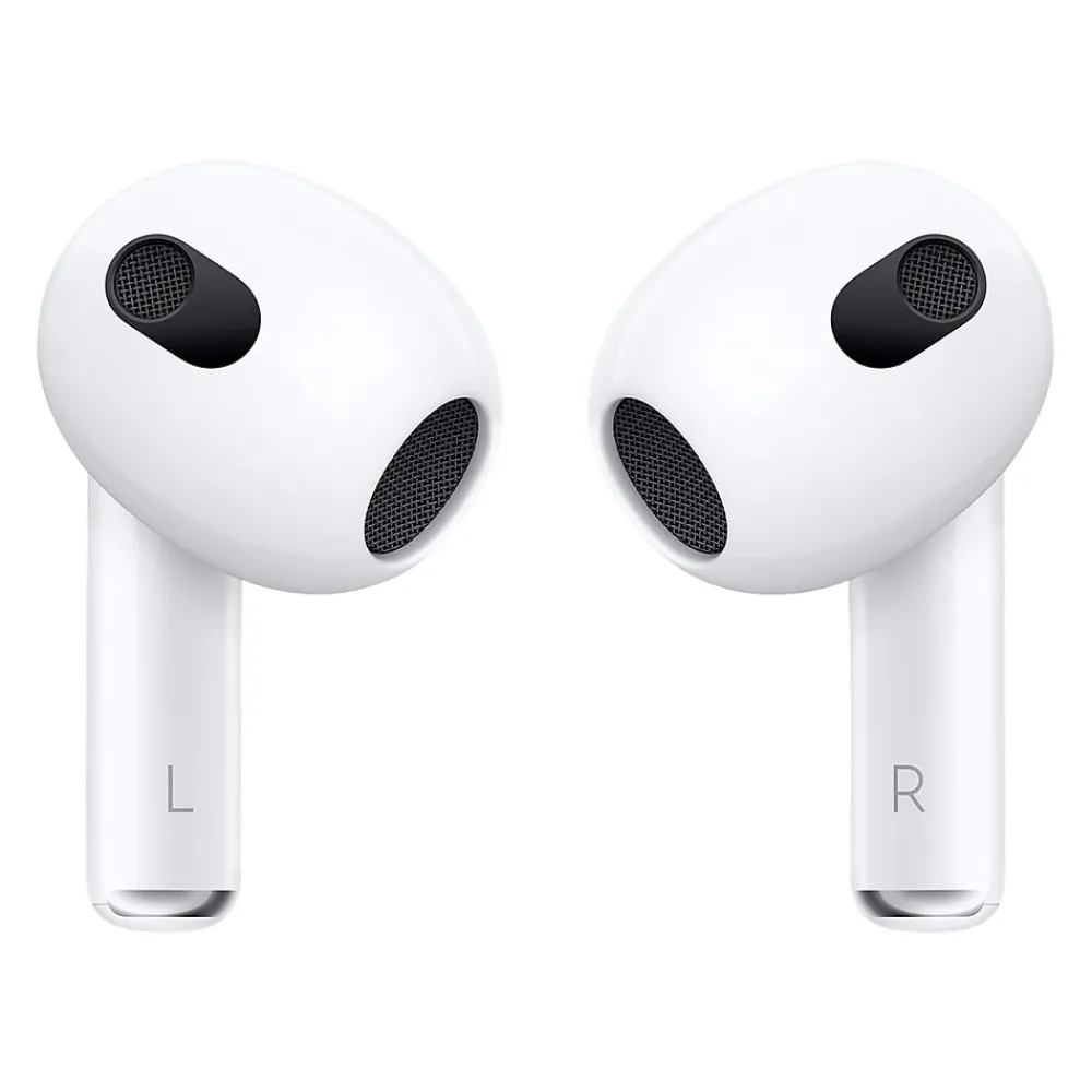 AirPods (3rd Generation) Bluetooth Earbuds with Magsafe Charging Case, White (MME73AM/A)<Apple New