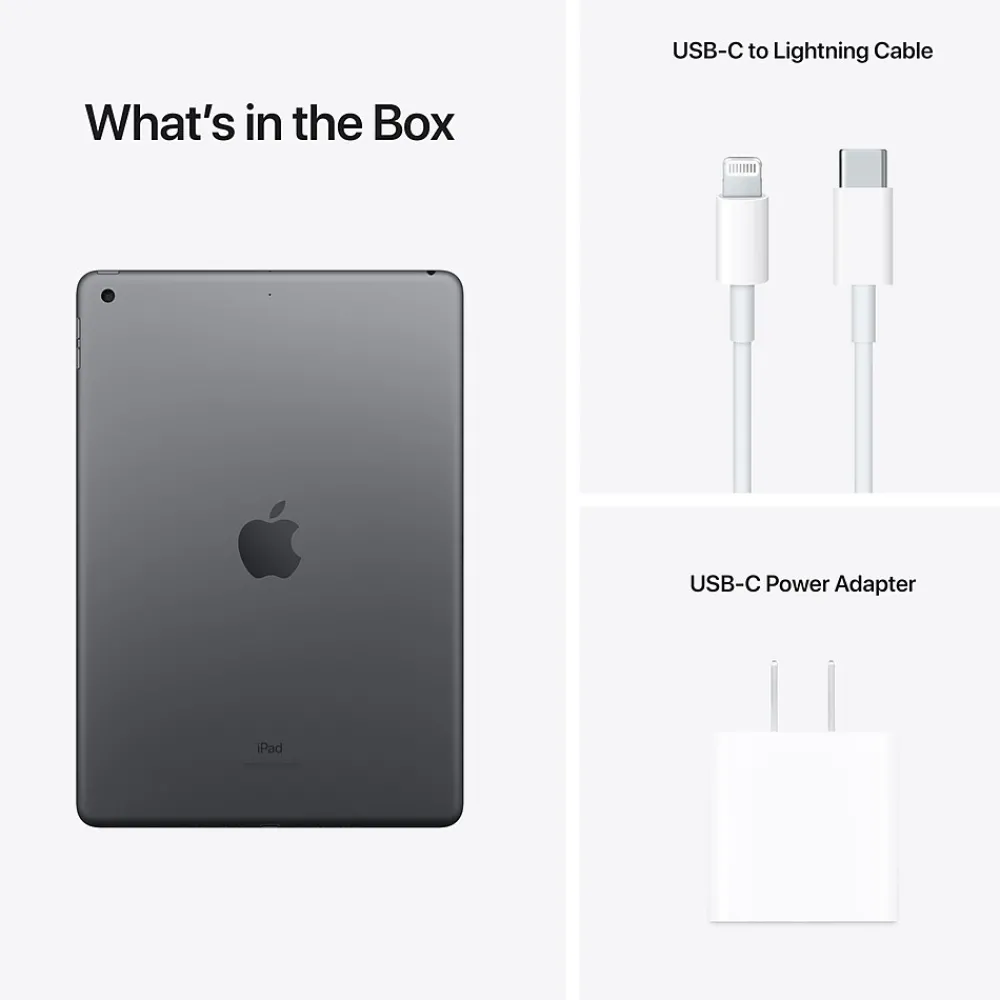 iPad 10.2" Tablet, 64GB, WiFi + Cellular, 9th Generation, Space Gray (MK663LL/A)<Apple Sale