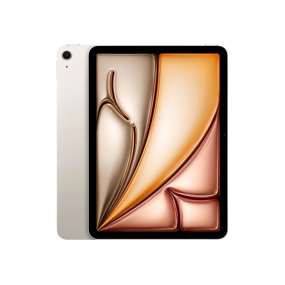 iPad Air M2 Chip 11" Tablet, 128GB, Wi-Fi, Starlight (MUWE3LL/A)<Apple Sale