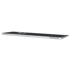 Clearance Apple Magic Keyboard with Touch ID and Numeric Keypad Wireless, Silver/Black Keys (MMMR3LL/A)