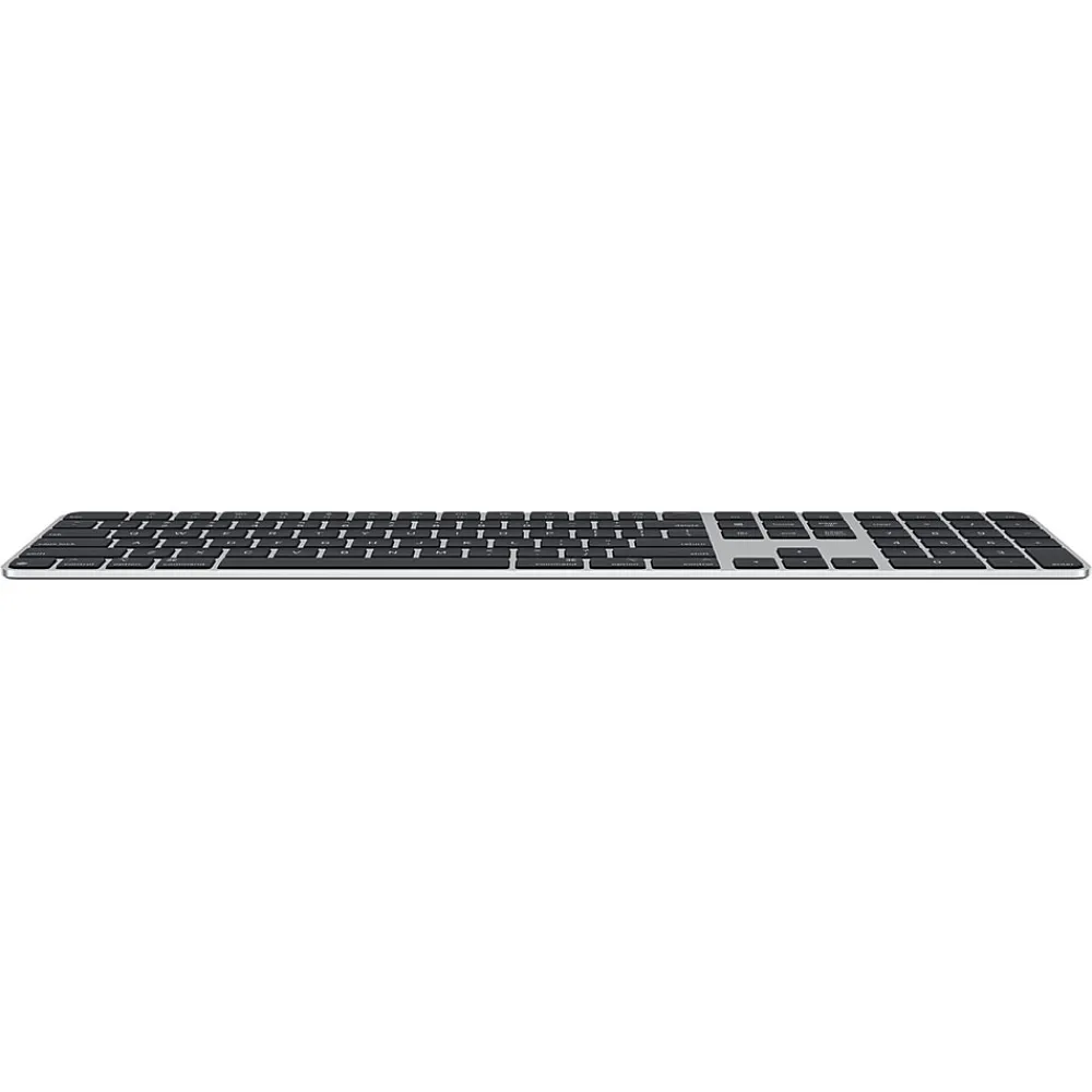 Sale Apple Magic Keyboard with Touch ID and Numeric Keypad for Mac, Silver/Black (MXK83LL/A)