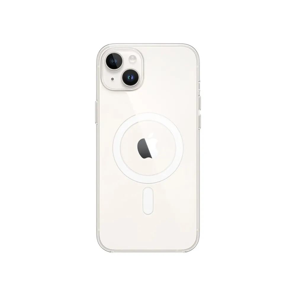 Apple MagSafe Phone Case for iPhone 14 Plus, Clear (MPU43ZM/A)