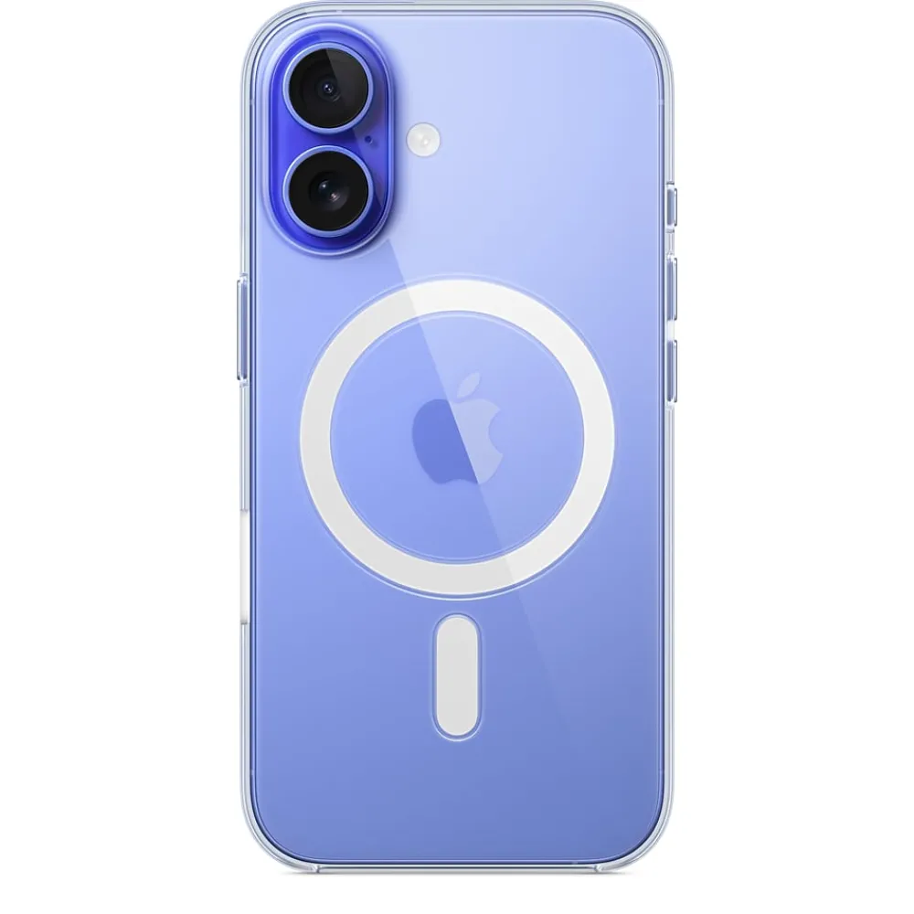 MagSafe Phone Case for iPhone 16, Clear (MA6A4ZM/A)<Apple New