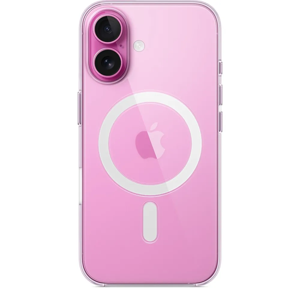 MagSafe Phone Case for iPhone 16, Clear (MA6A4ZM/A)<Apple New