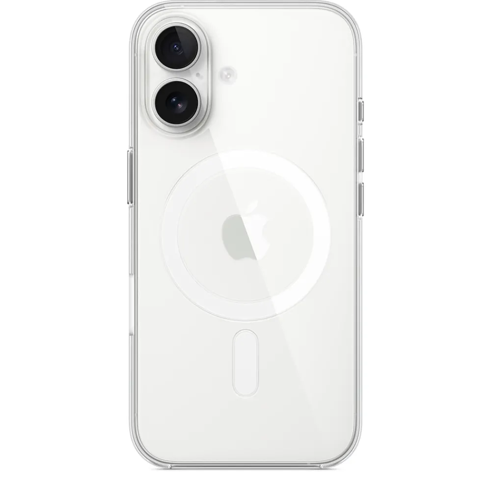 MagSafe Phone Case for iPhone 16, Clear (MA6A4ZM/A)<Apple New