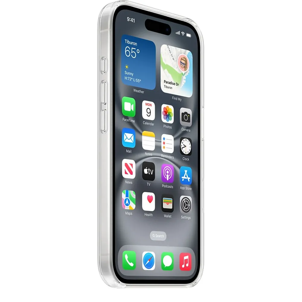 MagSafe Phone Case for iPhone 16, Clear (MA6A4ZM/A)<Apple New