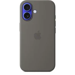 Apple MagSafe Silicone Case For iPhone 16, Stone Gray (MYY33ZM/A)