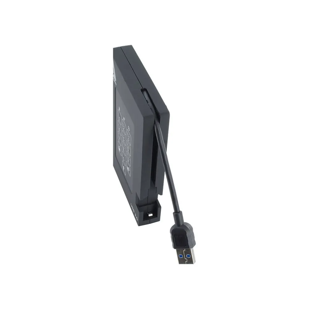 Sale Apricorn Aegis Fortress 2TB USB 3.0 External Hard Drive, Black (A25-3PL256-2000F)