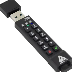 Sale Apricorn ASK3-NX 16GB USB 3.1 Type A Flash Drive, Black (ASK3-NX-16GB)