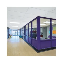 Armstrong CALLA Lay-In Square Edge Ceiling Tile, 24" x 60", White, 8/Carton (BP2857)