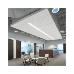 Armstrong CIRRUS Second Look Beveled Tegular Edge Ceiling Tile 15/16, 24" x 48", White, 6/Carton (BP514A)