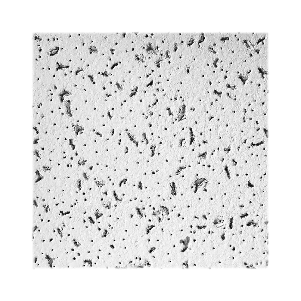 Armstrong CORTEGA Beveled Tegular Edge Ceiling Tile, 24" x 24", White, 16/Carton (BP2195)