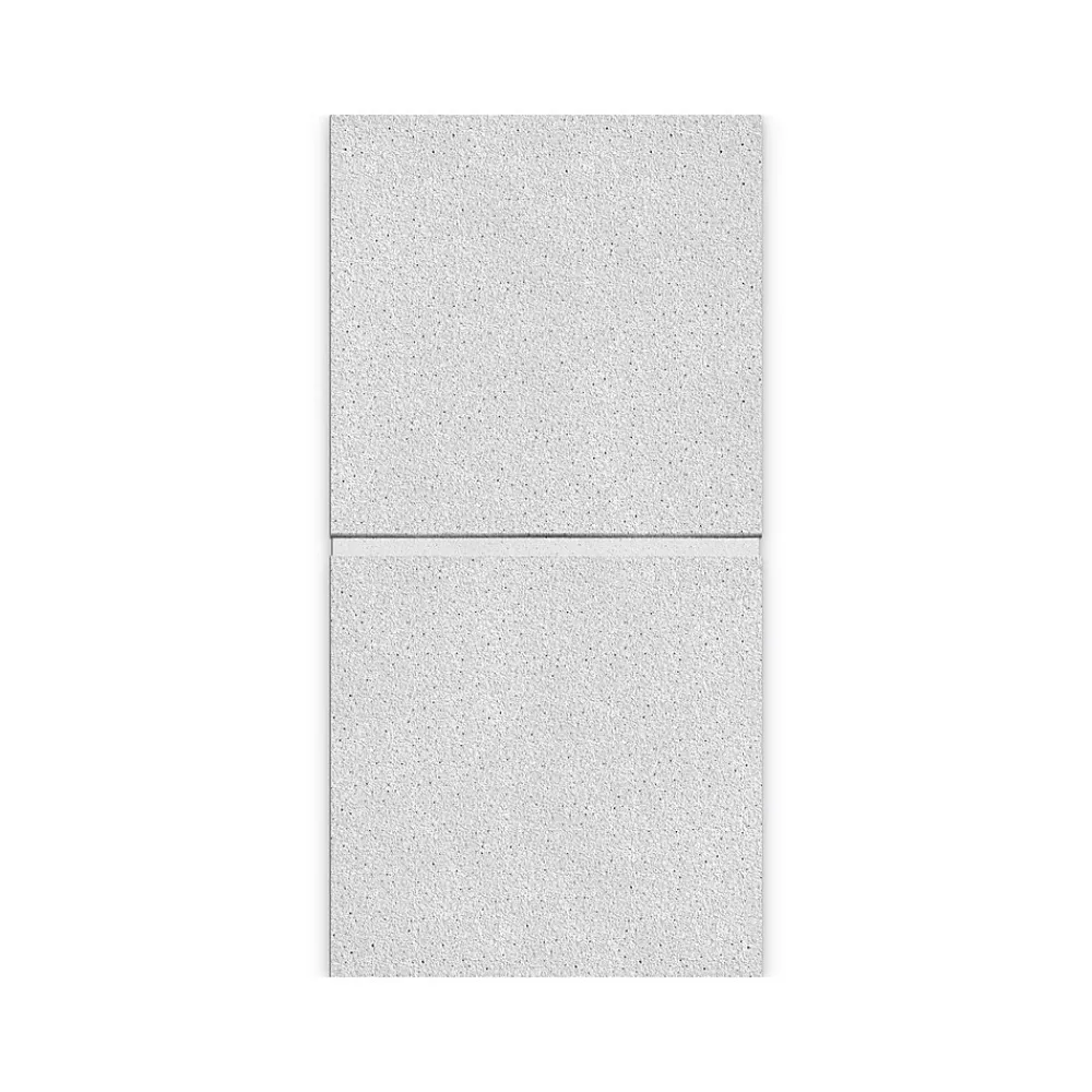 Armstrong DUNE Second Look Tegular Edge Ceiling Tile, 24" x 48", White, 10/Carton (BP2712A)