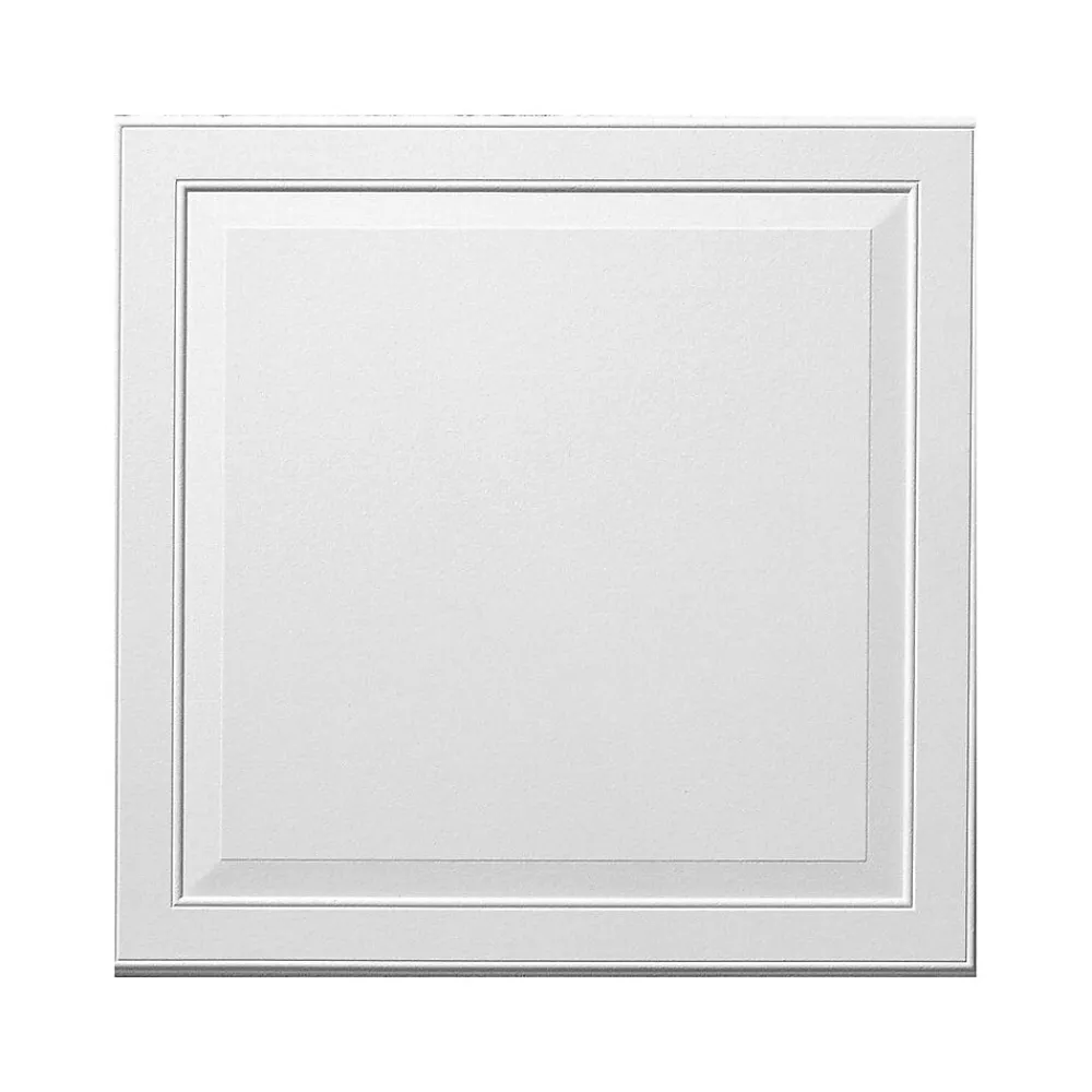 Armstrong LEDGES Tegular Edge Ceiling Tile, 24" x 24", White, 8/Carton (BP8013A)