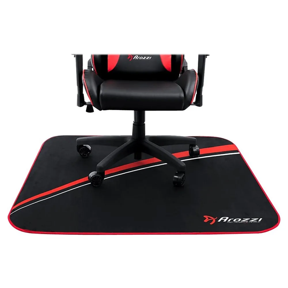 Chair Mats*Arozzi Chair Mat, Red (-FLOORMAT-RD)