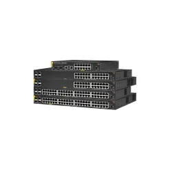 Outlet Aruba CX 6000 24-Port Gigabit Ethernet Managed Switch, 10/100/1000 Mbps, Black (R8N87A#ABA)