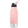 ASOBU Buddy 3-in-1 Water Bottle with Removable Dog Bowl & Food Compartment, 32 oz., Pink (SDB2)