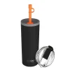 Super Sippy Insulated Coffee Tumbler, 20 oz., Black (NA-ICT200)<ASOBU New