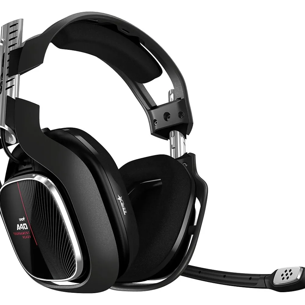 Logitech Astro A40 TR Over-the-head Stereo Gaming Headset, Black (939-001828)