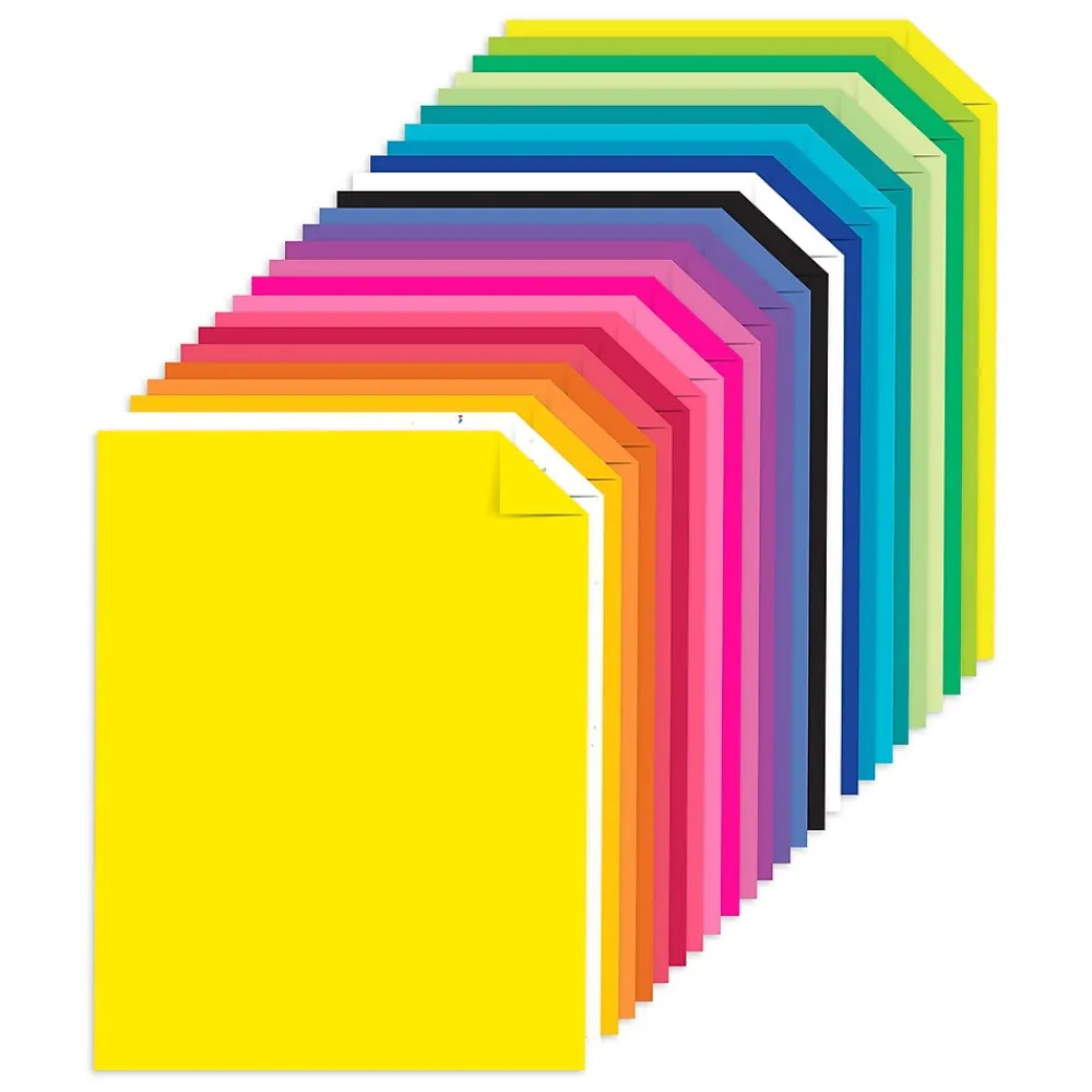 Card Stock*Astrobrights 65 lb. Cardstock Paper, 8.5" x 11", Spectrum Assortment, 100 Sheets/Ream (91398)