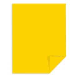 Card Stock*Astrobrights 65 lb. Cardstock Paper, 8.5" x 11", Solar Yellow, 2,000 Sheets/Carton (22731CT)
