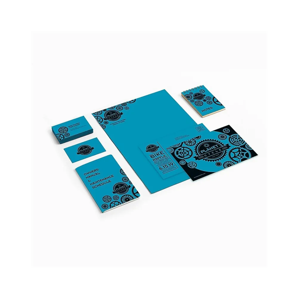 Card Stock*Astrobrights 65 lb. Cardstock Paper, 8.5" x 11", Celestial Blue, 250 Sheets/Pack (WAU22861)