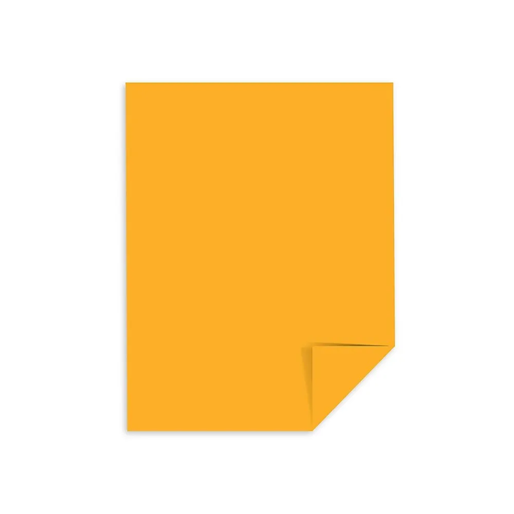 Card Stock*Astrobrights 65 lb. Cardstock Paper, 8.5" x 11", Galaxy Gold, 250 Sheets/Pack (WAU22771)