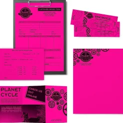 Multipurpose Paper*Astrobrights Colored Paper, 24 lbs., 8.5