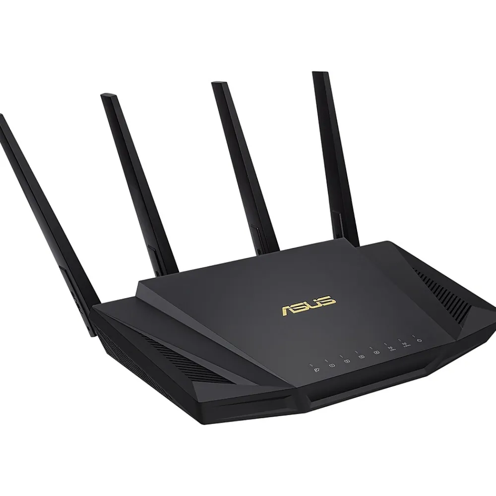 Asus AC Dual Band MU-MIMO WiFi 6 Router, Black (RT-AX3000)