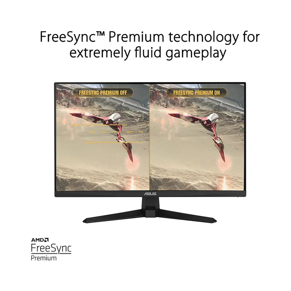 Best Asus TUF VG247QY1A 23.8" 165Hz LED Gaming Monitor, Black (90LM0751-B071B0)