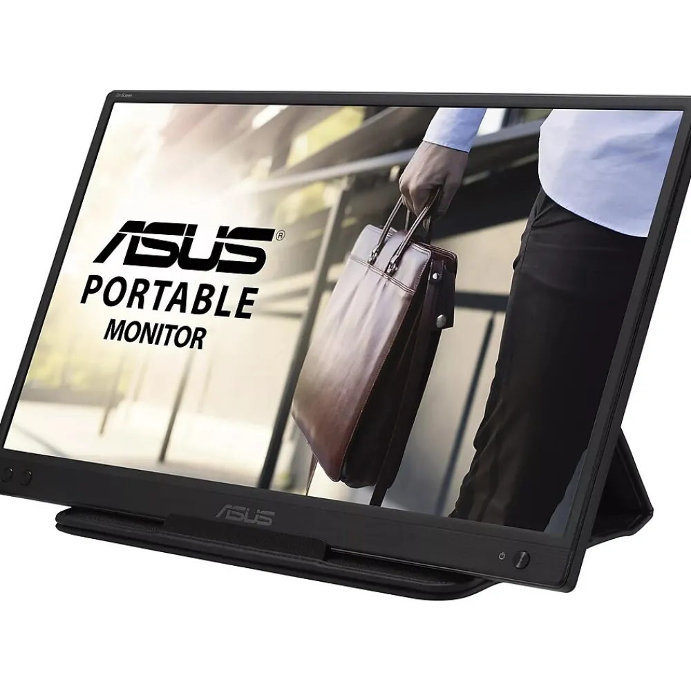 Best Asus ZenScreen 15.6" 60Hz LED Monitor, Black (MB166C)