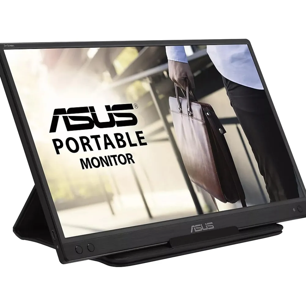 Best Asus ZenScreen 15.6" 60Hz LED Monitor, Black (MB166C)