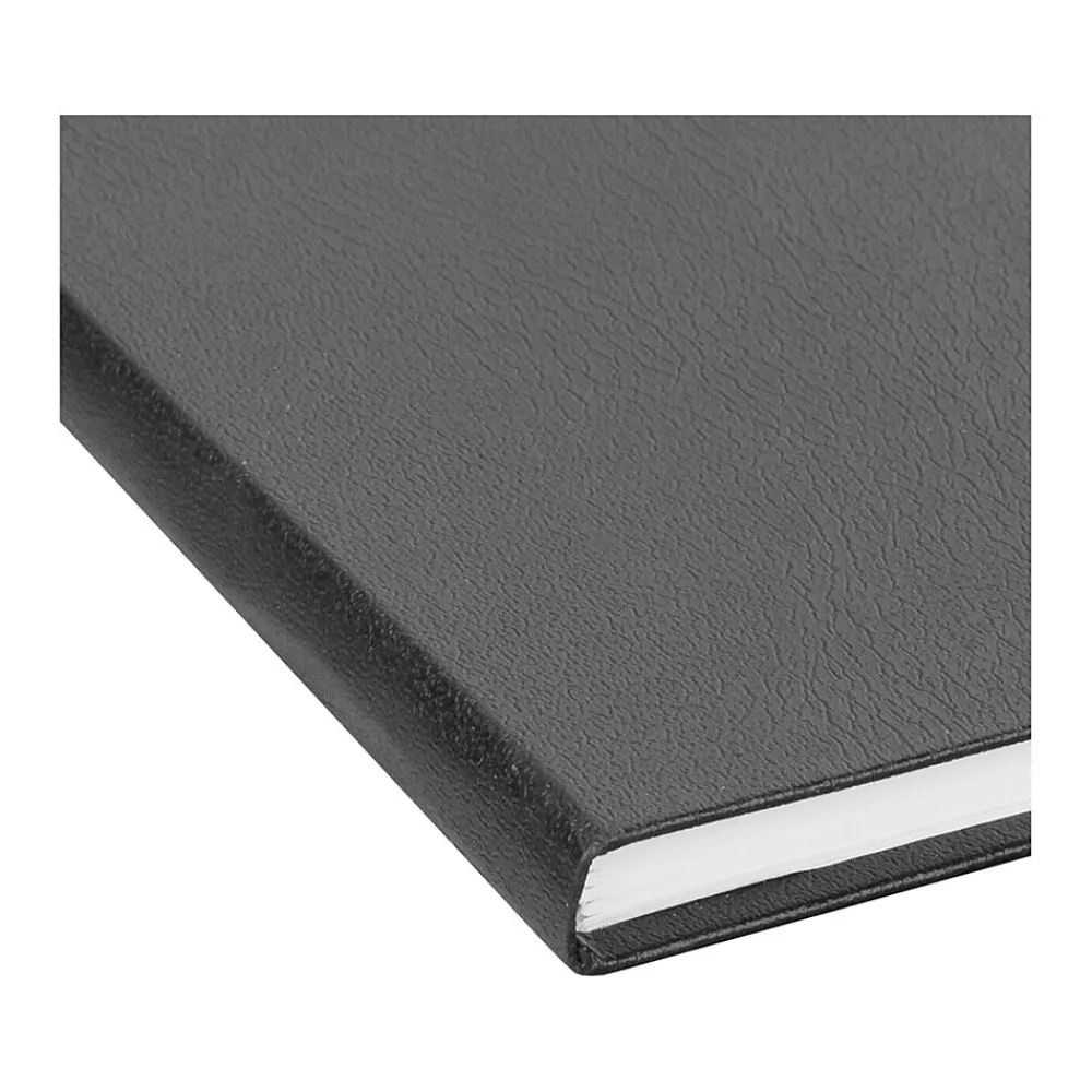 Journals|AT-A-GLANCE Fine Pocket Hardcover Diary, 3" x 6", Ruled, Black (72-02-05-25)