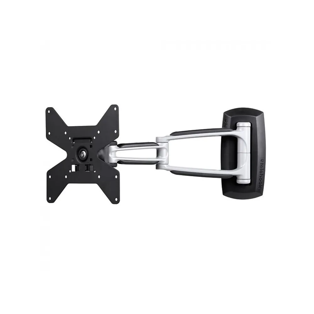 Atdec Adjustable Wall Mount for Monitors up to 55 lbs., Silver (TH-1040-VFM)