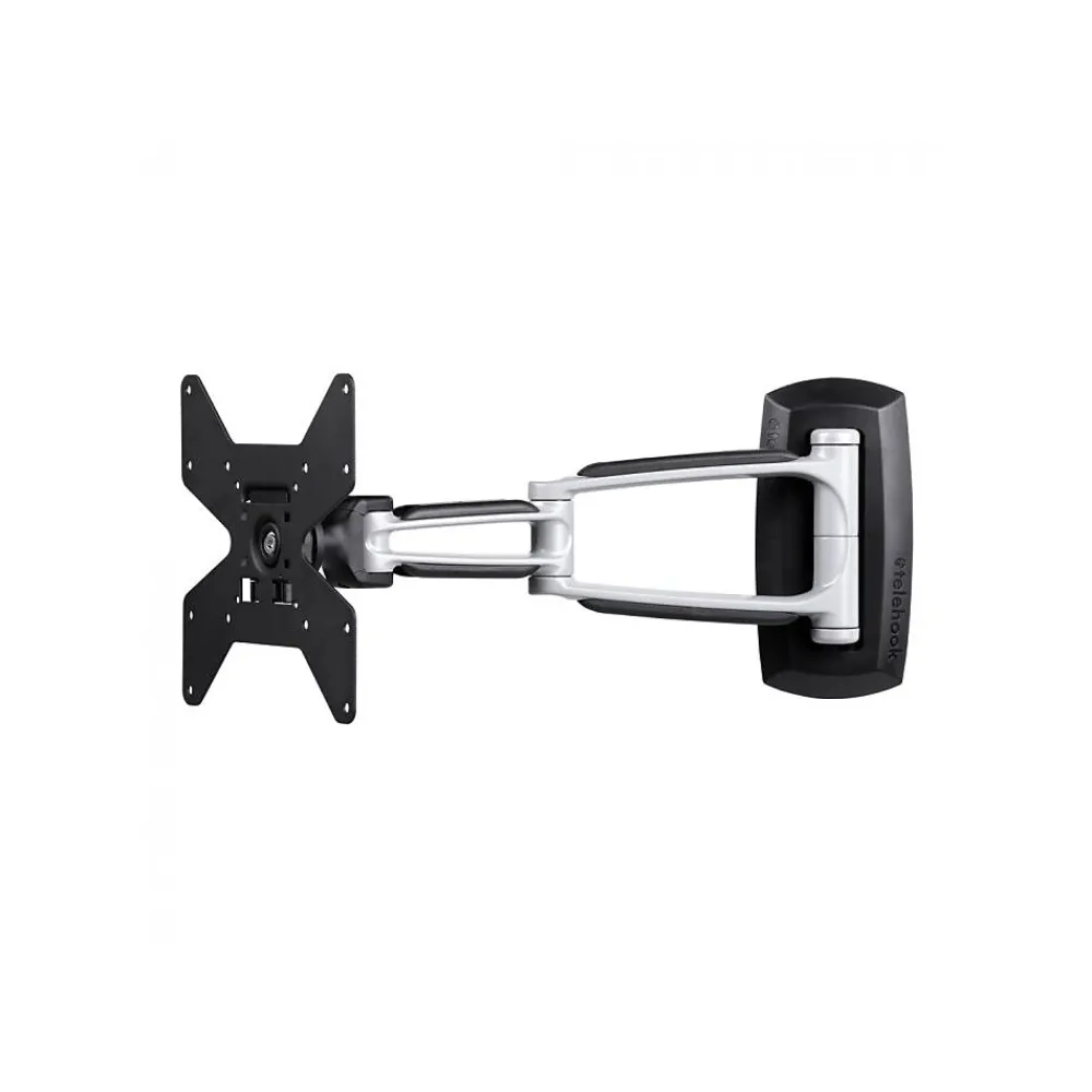 Atdec Adjustable Wall Mount for Monitors up to 55 lbs., Silver (TH-1040-VFM)