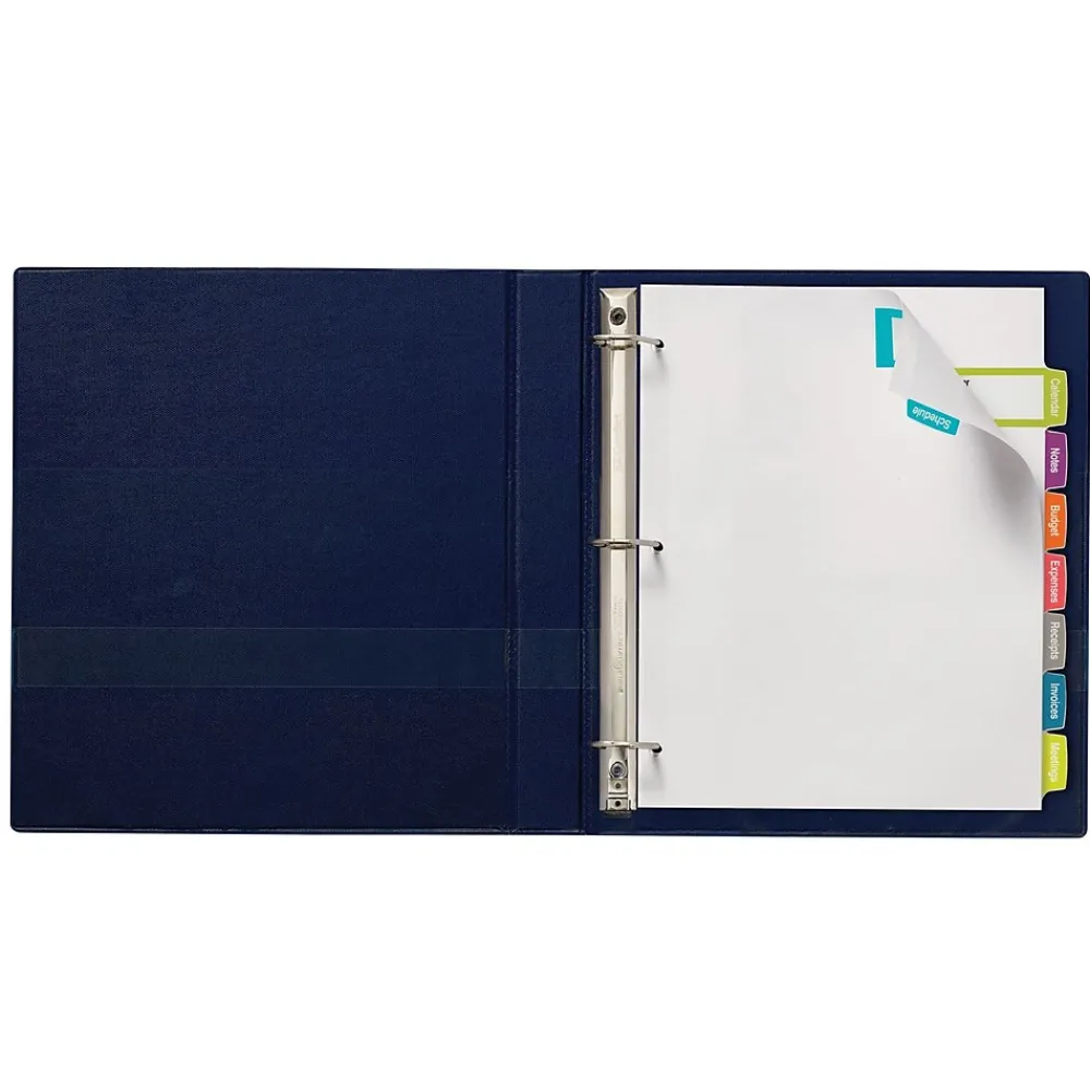 Dividers|Avery Big Tab Printable Paper Dividers with Large White Labels, 8 Tabs, White, 4 Sets/Pack (14439)