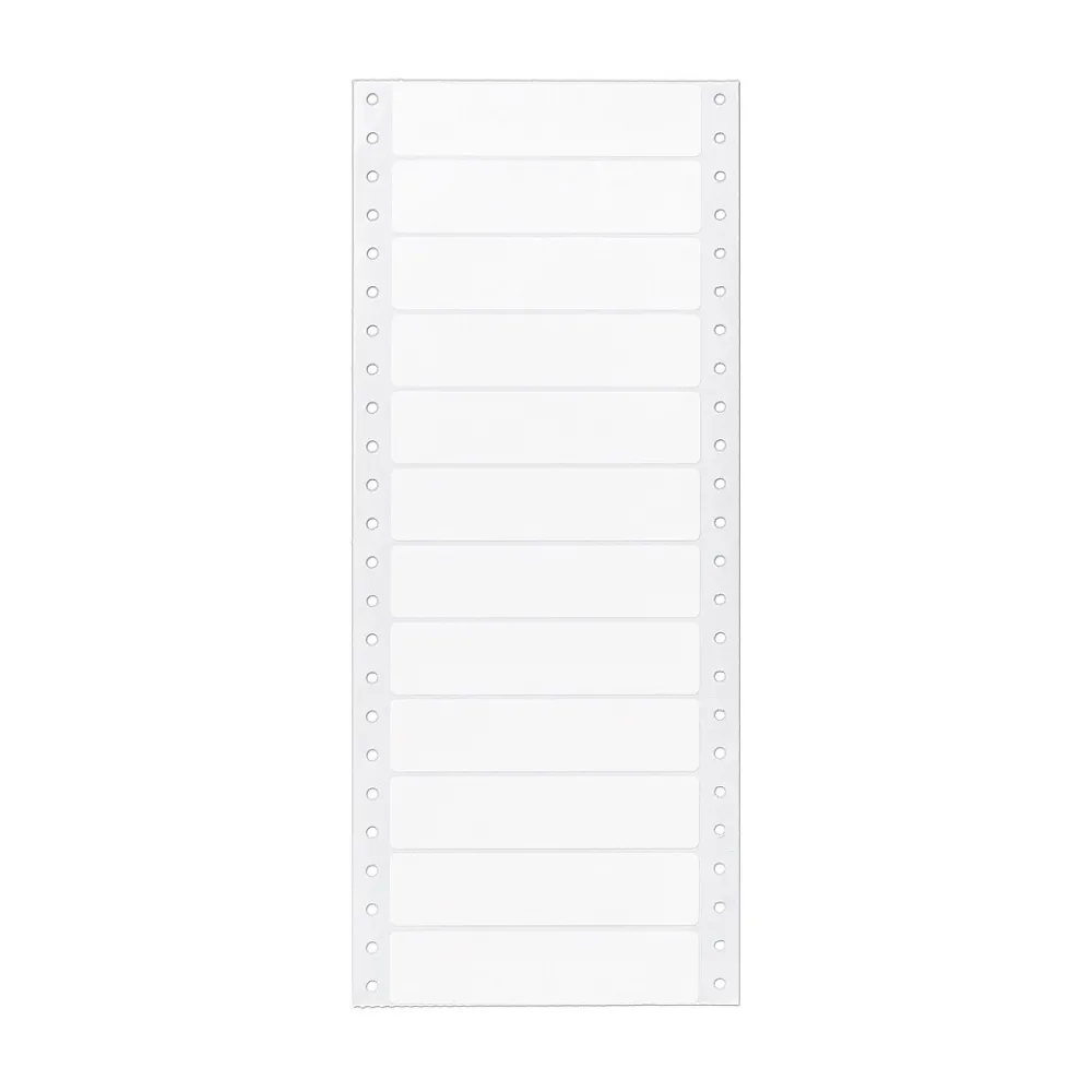 Avery Computer Labels, Dot Matrix Labels and Pin-Feed Labels, 15/16" x 4", White, 5,000 Labels/Pack (4065)