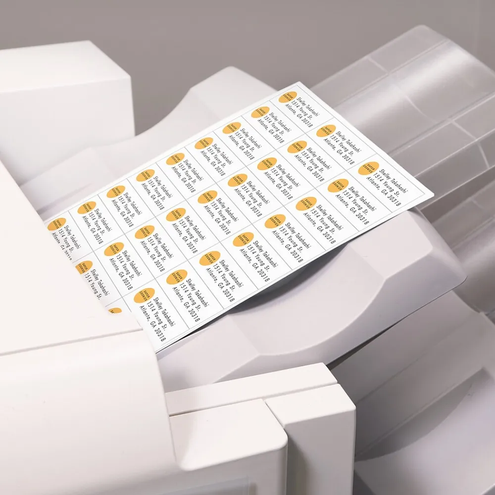 Best Avery Copier Address Labels, 1" x 2-13/16", White, 16,500 Labels/Box (5334)