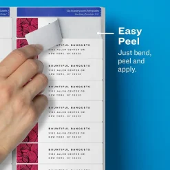 Clearance Avery Easy Peel Laser Address Labels, 1