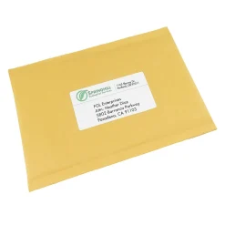 Online Avery EcoFriendly Laser/Inkjet Shipping Labels, 2" x 4", White, 1,000 Labels/Box (48163)