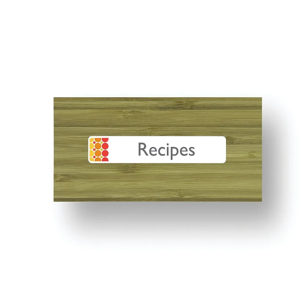 Labels|Avery EcoFriendly Laser/Inkjet File Folder Labels, 2/3" x 3-7/16", White, 750 Labels/Box (48266)